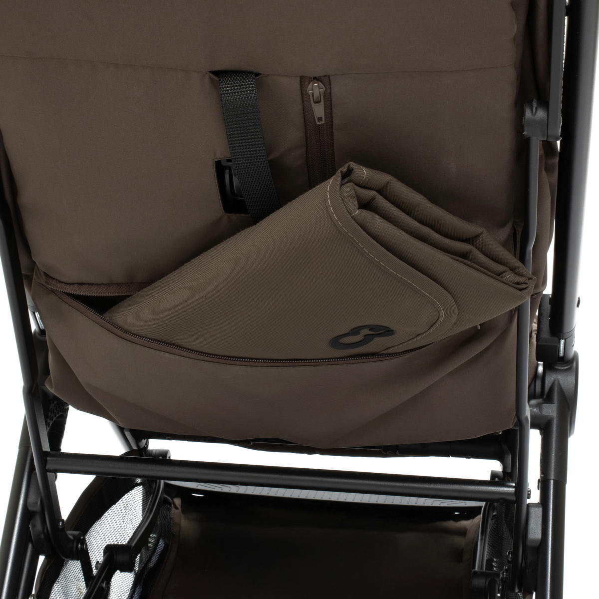 BUGGY inkl. Wickelunterlage Re-Act  - Braun, Basics, Metall (79.5/51.5/108cm) - Koelstra