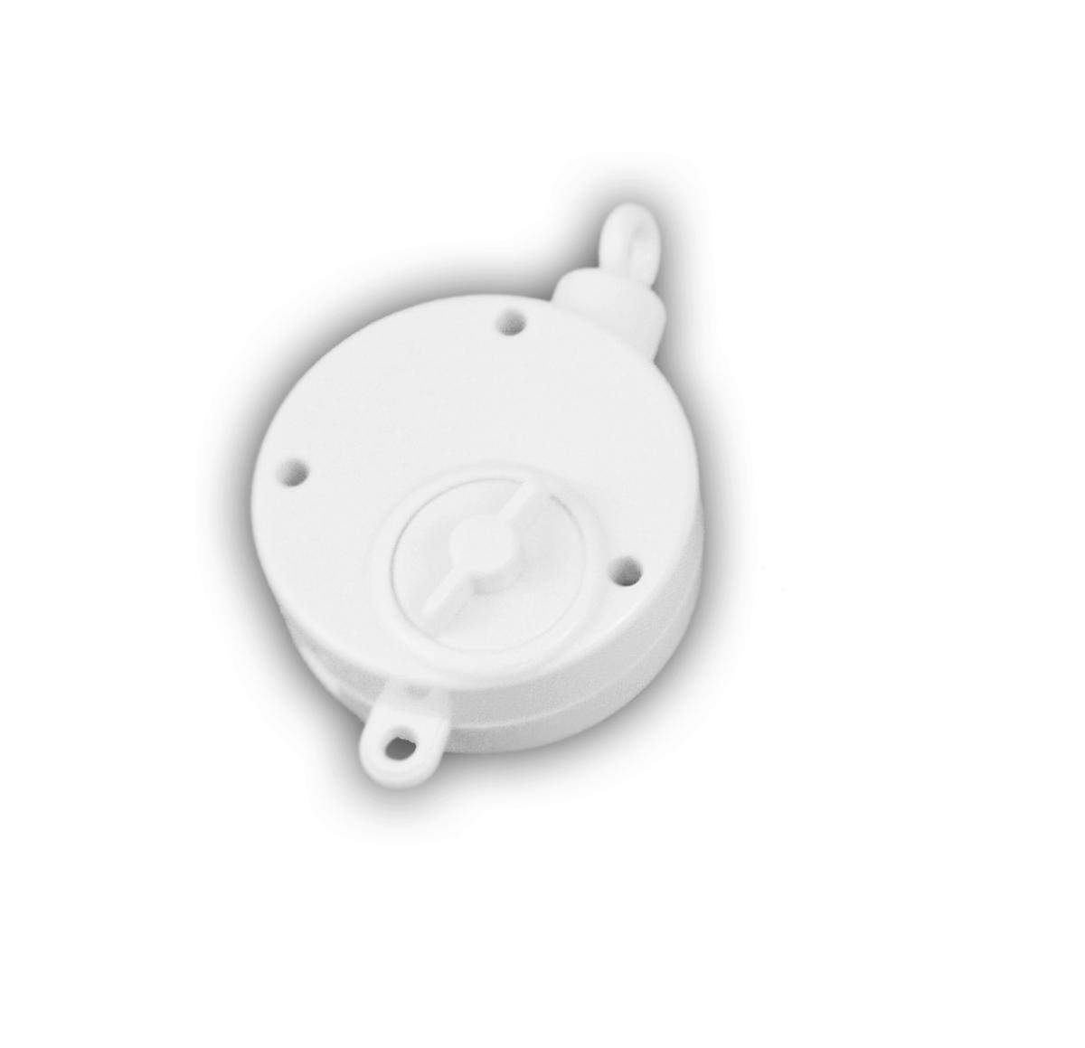 Niermann Mobilehalter mit Spieluhr zum klemmen  - Weiß, Basics, Kunststoff (27/40cm)