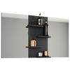 BADEZIMMERSPIEGEL 112/59/11,5 cm  - Schwarz, MODERN, Holzwerkstoff (112/59/11,5cm) - MID.YOU