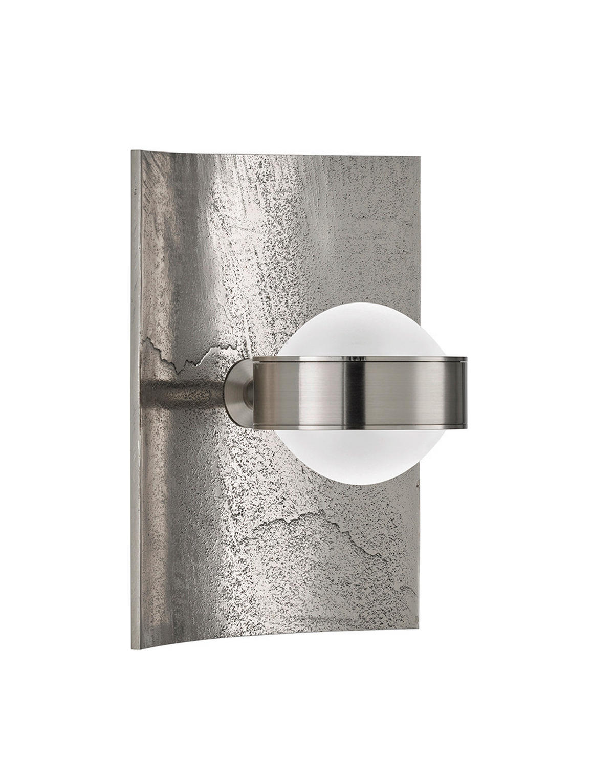 LED VÄGGLAMPA Bondy   - nickelfärgad, Design, metall (21/16/16,5cm) - Fischer & Honsel
