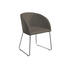 STUHL Lederlook Grau - Grau, Design, Textil/Metall (55,5/79,5/57cm) - Now by Hülsta STUHL Lederlook Grau - Grau, Design, Textil/Metall (55,5/79,5/57cm) - Now by Hülsta