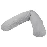 STILLKISSENBEZUG 190 cm   - Grau, Basics, Textil (190cm) - Theraline