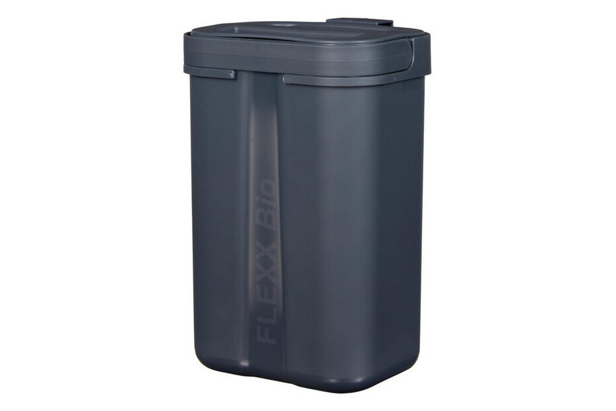 EINBAUABFALLSAMMLER 4 l  Kunststoff  - Schwarz, Basics, Kunststoff (16/23/13cm) - HKT
