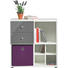 REGAL Weiß - Weiß, Design (72,7/74,2/33,3cm) - WELNOVA