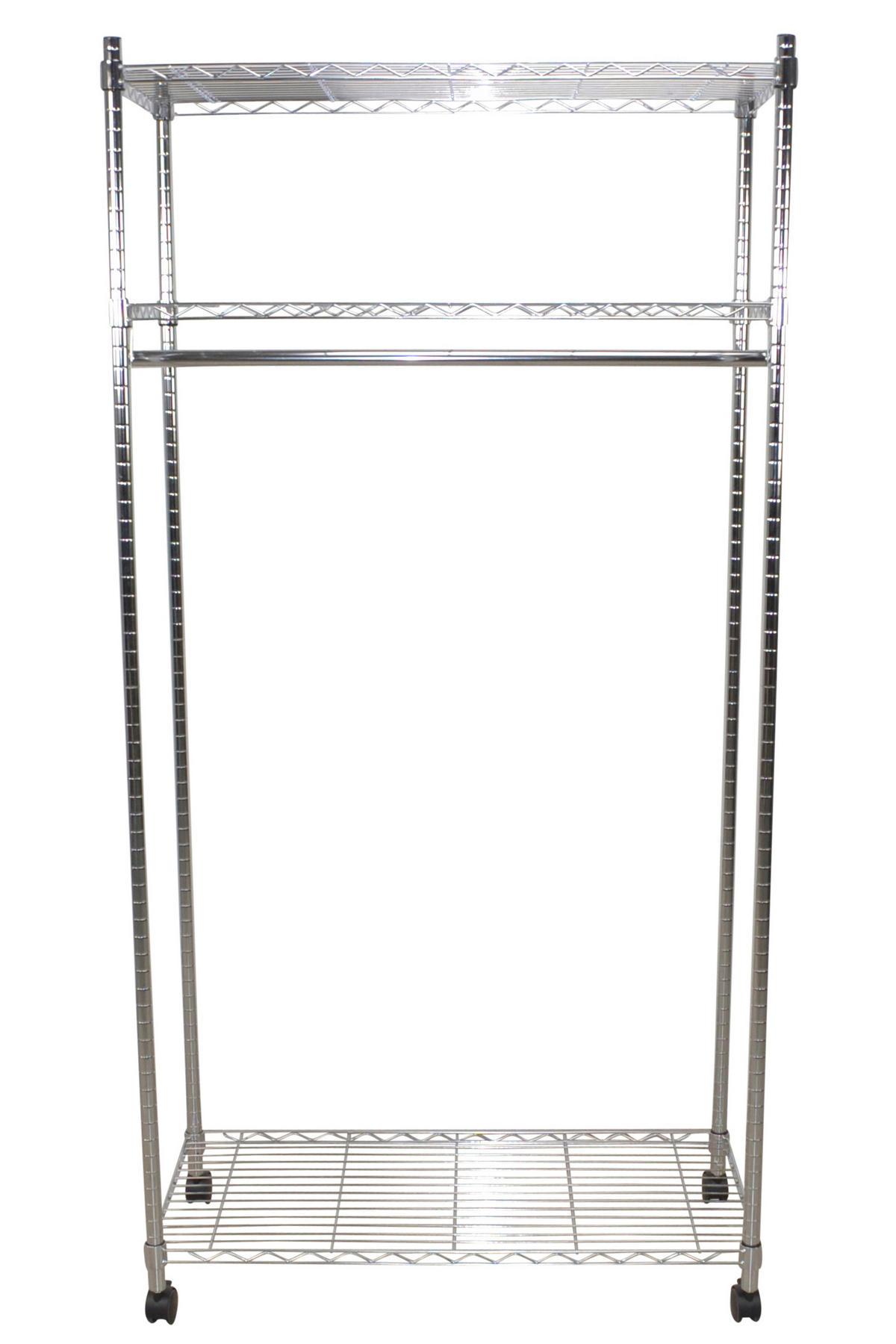 ROLLGARDEROBE in   - Chromfarben, Design, Kunststoff/Metall (45/90/187cm) - MID.YOU