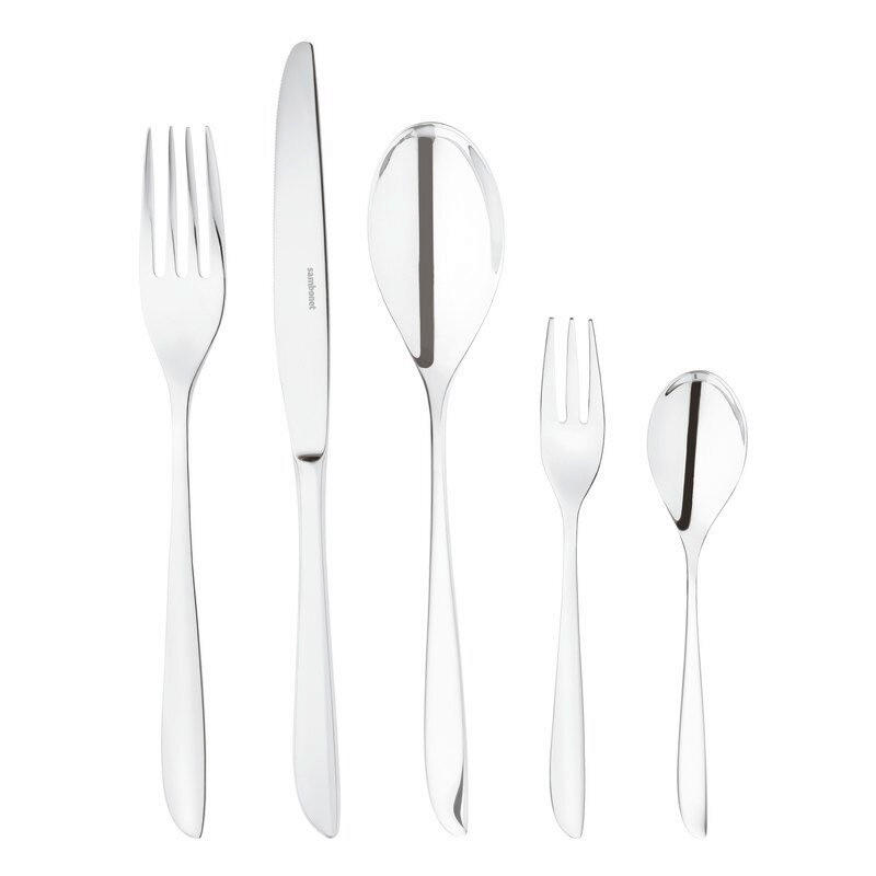 SET PRIBORA ZA JELO 60-dijelni Leaf - Basics, metal - Sambonet