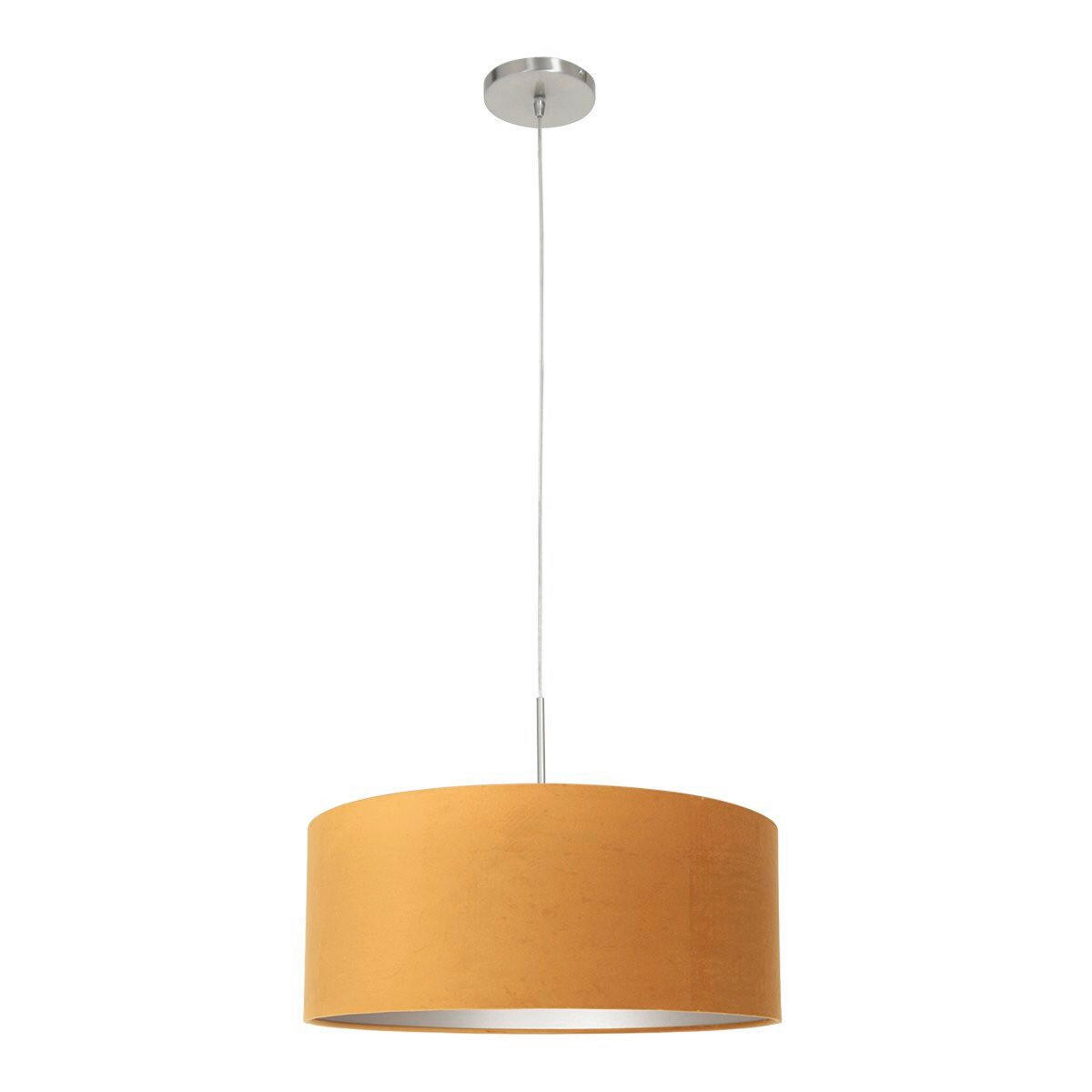 HÄNGELEUCHTE SPARKLED LIGHT 50/135/50 cm  - Goldfarben, Trend, Leder (50/135/50cm)