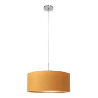 HÄNGELEUCHTE SPARKLED LIGHT 50/135/50 cm  - Goldfarben, Trend, Leder (50/135/50cm)
