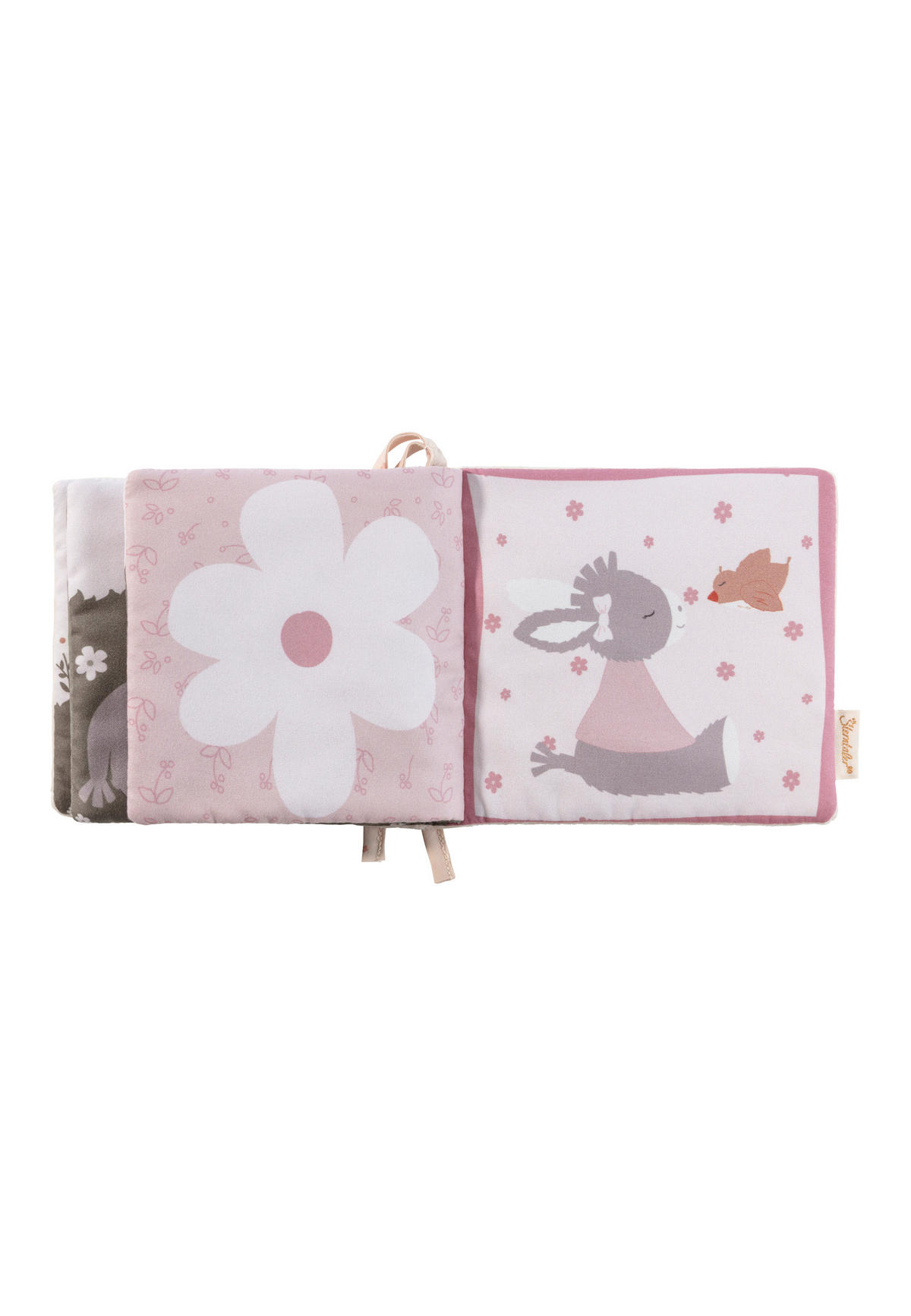 STOFFBUCH EMMI GIRL  - Hellrosa, Basics, Textil (11,5/13/4cm) - Sterntaler