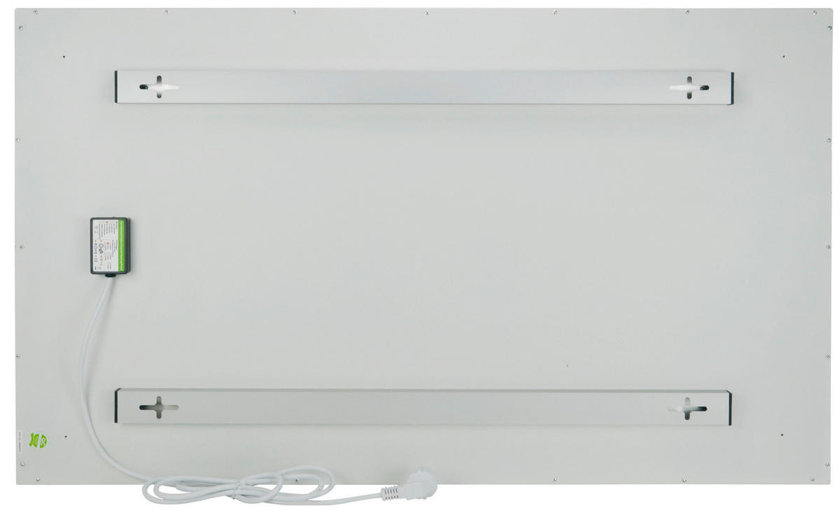 INFRAROT-HEIZPANEEL 100/59,5/3,3 cm 600 W  - Weiß, Basics, Kunststoff/Metall (100/59,5/3,3cm)