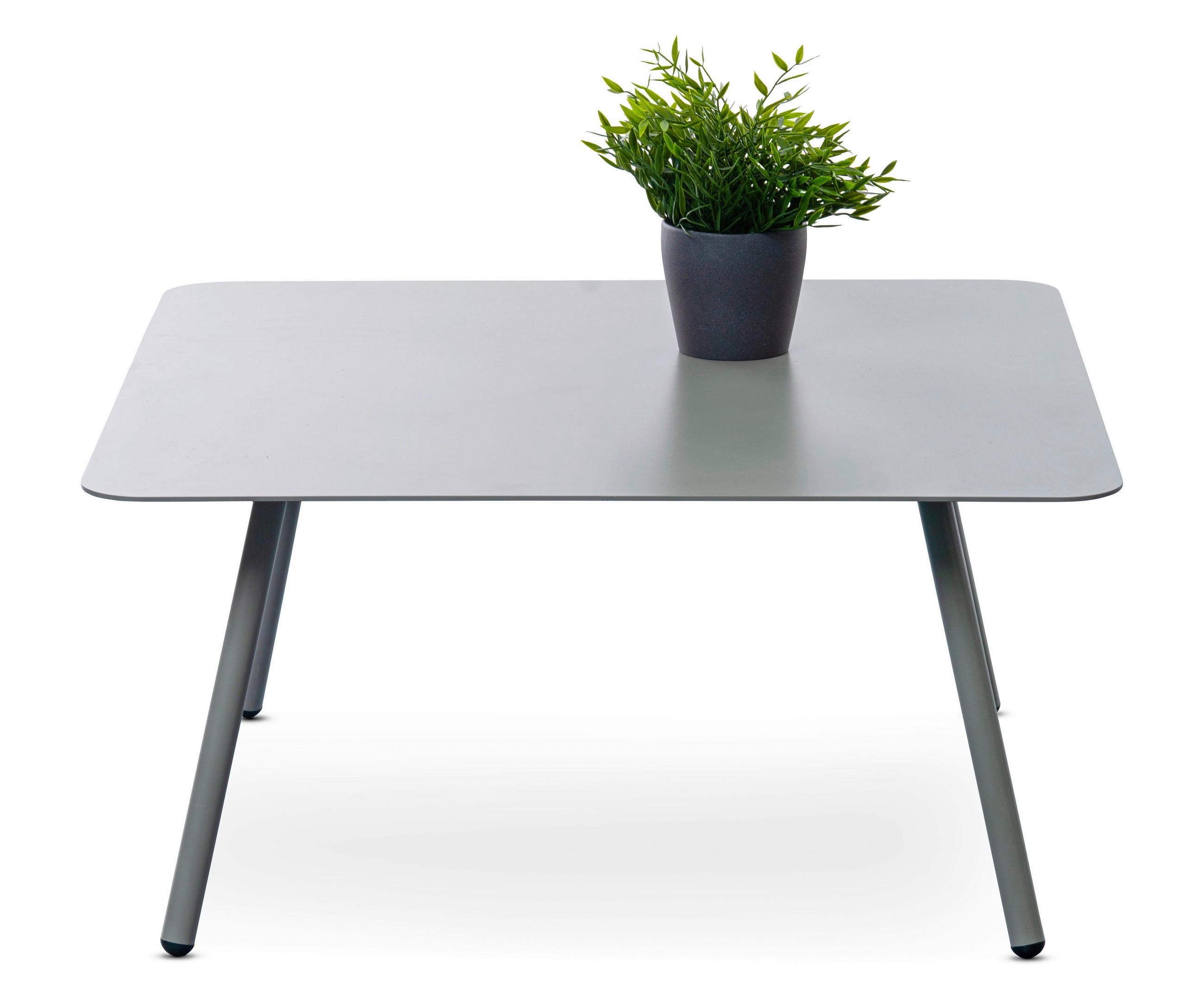 BEISTELLTISCH 75/75/35 cm Grau - Grau, Design, Metall (75/75/35cm) - Xora