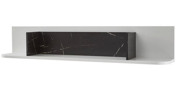 WANDBOARD  150/27/23,4 cm  - Dunkelgrau/Weiß, Design, Holzwerkstoff (150/27/23,4cm) - Xora