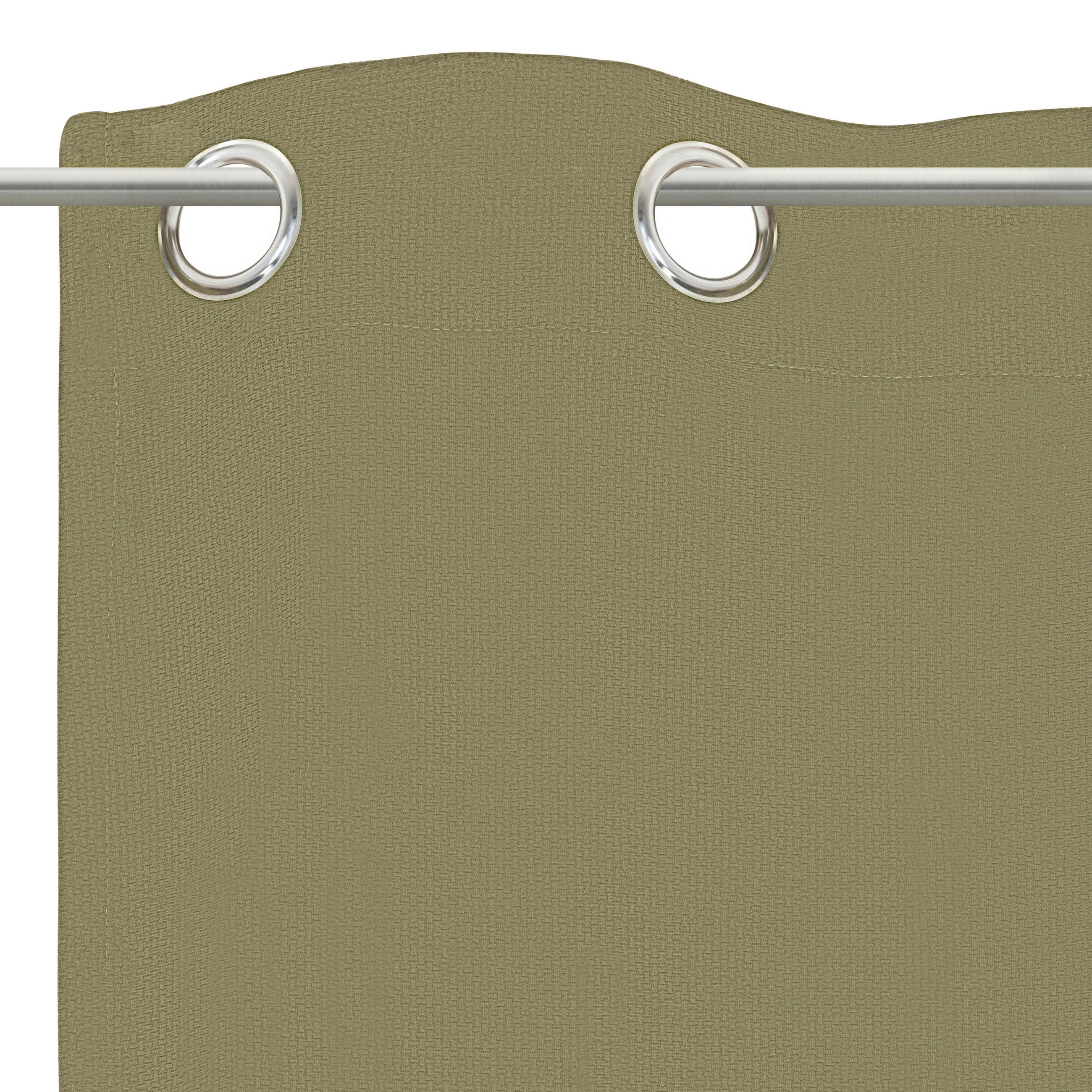 ÖSENSCHAL STAMPA blickdicht 135/245 cm   - Grün, Design, Textil (135/245cm) - Esposa