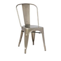 STOL stål  - silver/svart, Design, metall (45/84/52cm)