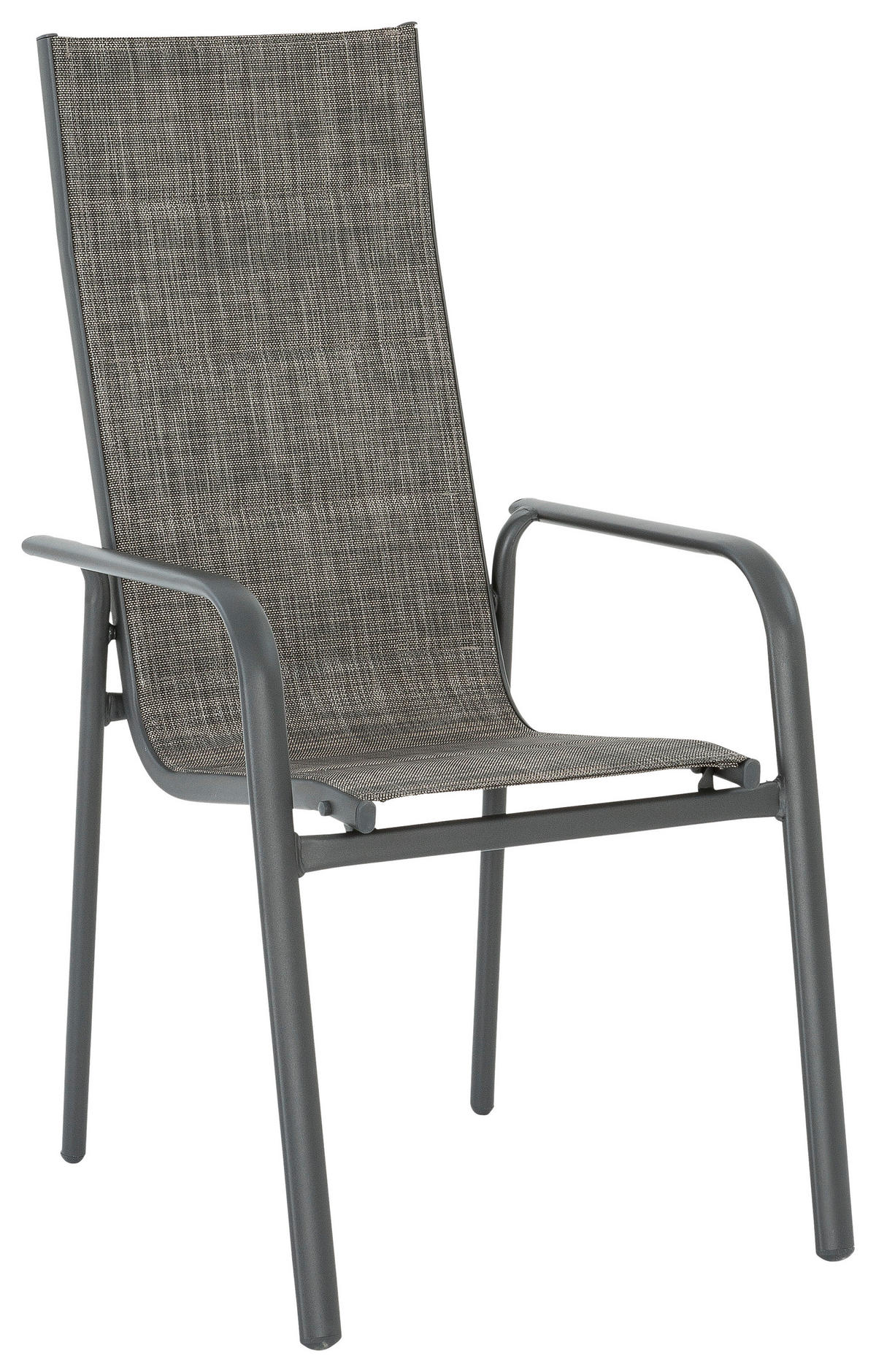 GARTENSESSEL - Anthrazit, Basics, Textil/Metall (56/108/75cm) - Ambia Garden