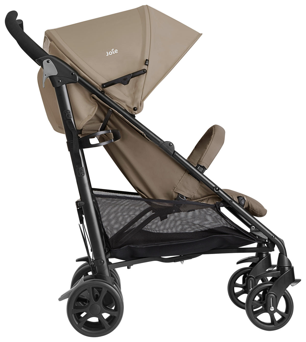 BUGGY Brisk LX  - Schwarz/Cappuccino, Basics, Kunststoff/Metall (52/101/81cm) - Joie