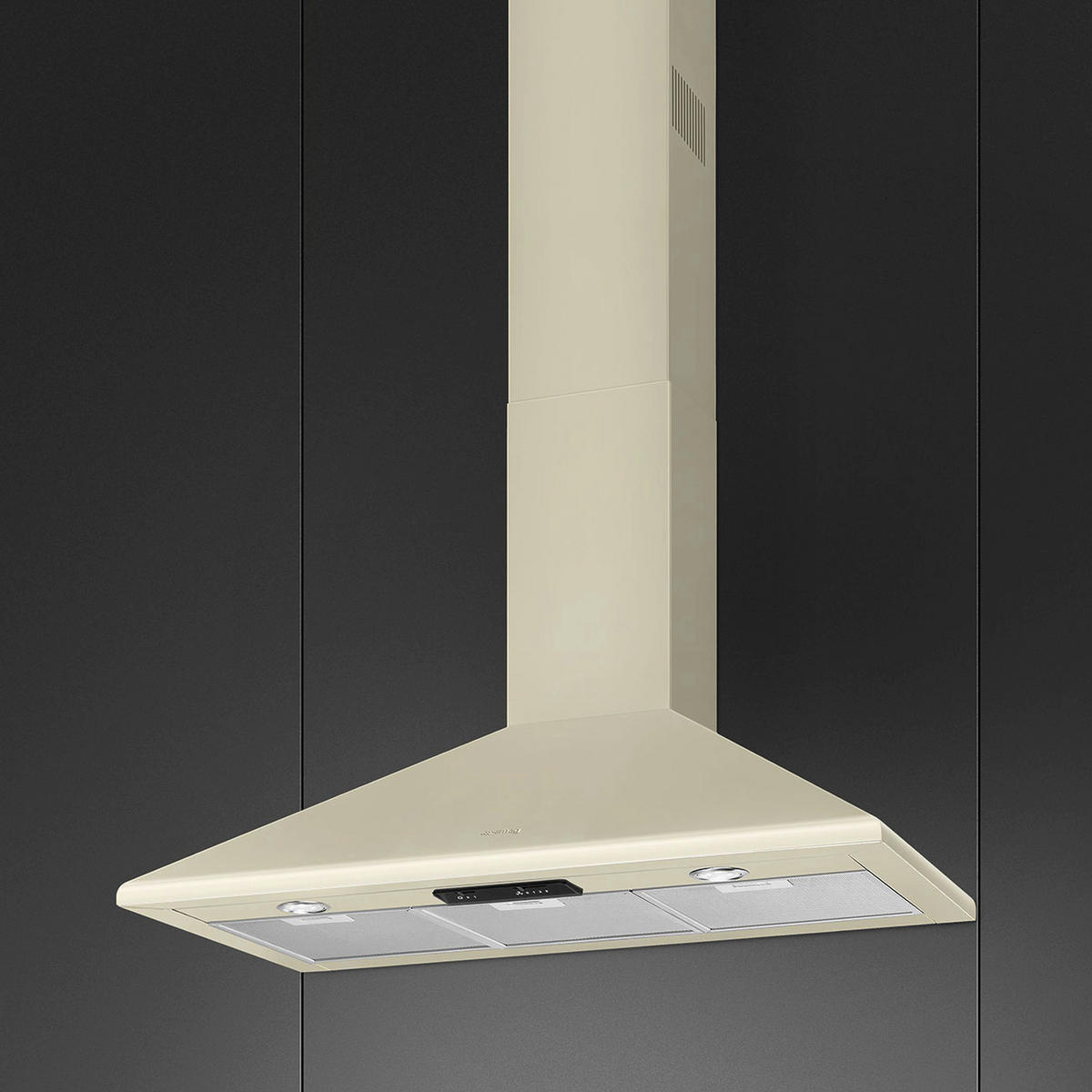 DUNSTABZUGSHAUBE KSED95PE  - Creme, Basics, Metall (89,9/80,9-117,2/51,4cm) - SMEG