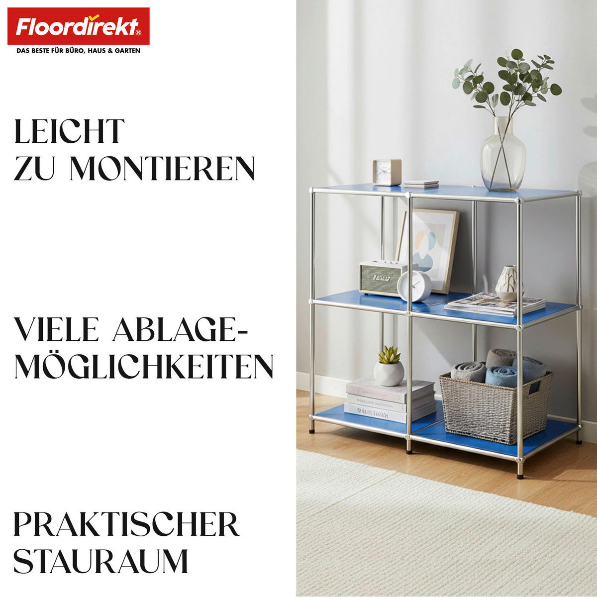 STANDREGAL  - Basics (78/82/40cm) - Floordirekt