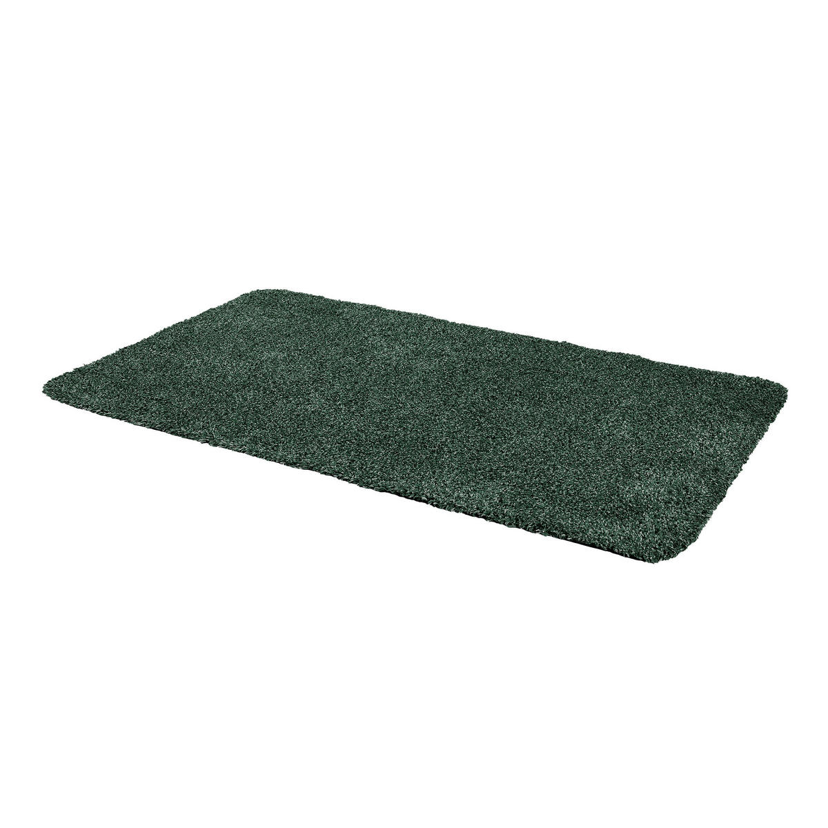 FUSSMATTE  60/75 cm  Grün  Struktur  - Grün, KONVENTIONELL, Kunststoff/Textil (60/75cm) - Astra