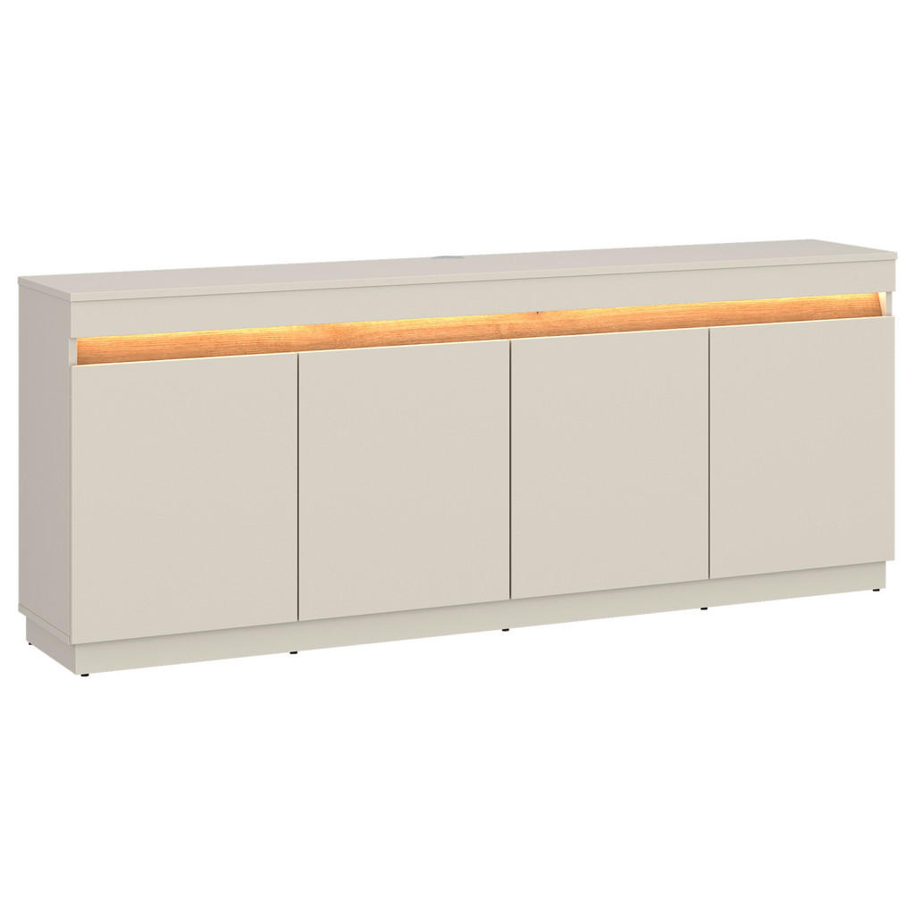 TV-Element Samu Kaschmir/Eichefarben B:180,2cm