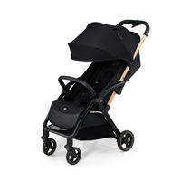 BUGGY Apino  - Goldfarben/Schwarz, Basics (47/99/93cm) - Kinderkraft