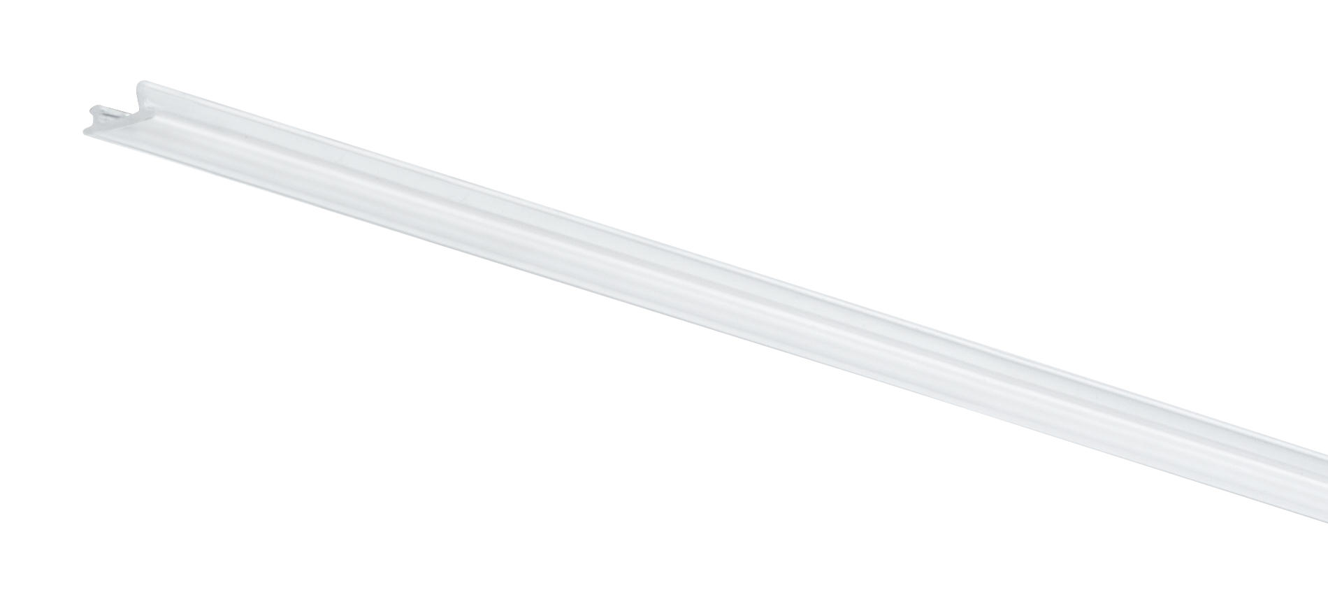 SCHIENENSYSTEM-ABDECKSCHIENE URail 68/1 cm   - Transparent, Basics, Kunststoff (68/1cm) - Paulmann