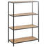 REGAL in 77/114/35 cm Eichefarben - Eichefarben/Schwarz, Design, Holzwerkstoff/Metall (77/114/35cm) - Carryhome REGAL in 77/114/35 cm Eichefarben - Eichefarben/Schwarz, Design, Holzwerkstoff/Metall (77/114/35cm) - Carryhome