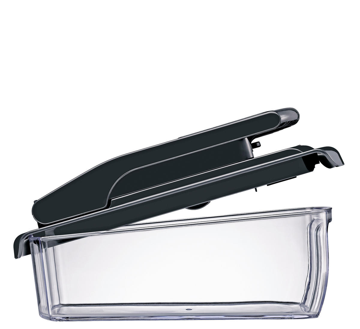 GEMÜSESCHNEIDER FIX PLUS  - Schwarz, Basics, Kunststoff/Metall (27,5/11/12cm) - KÜCHENPROFI