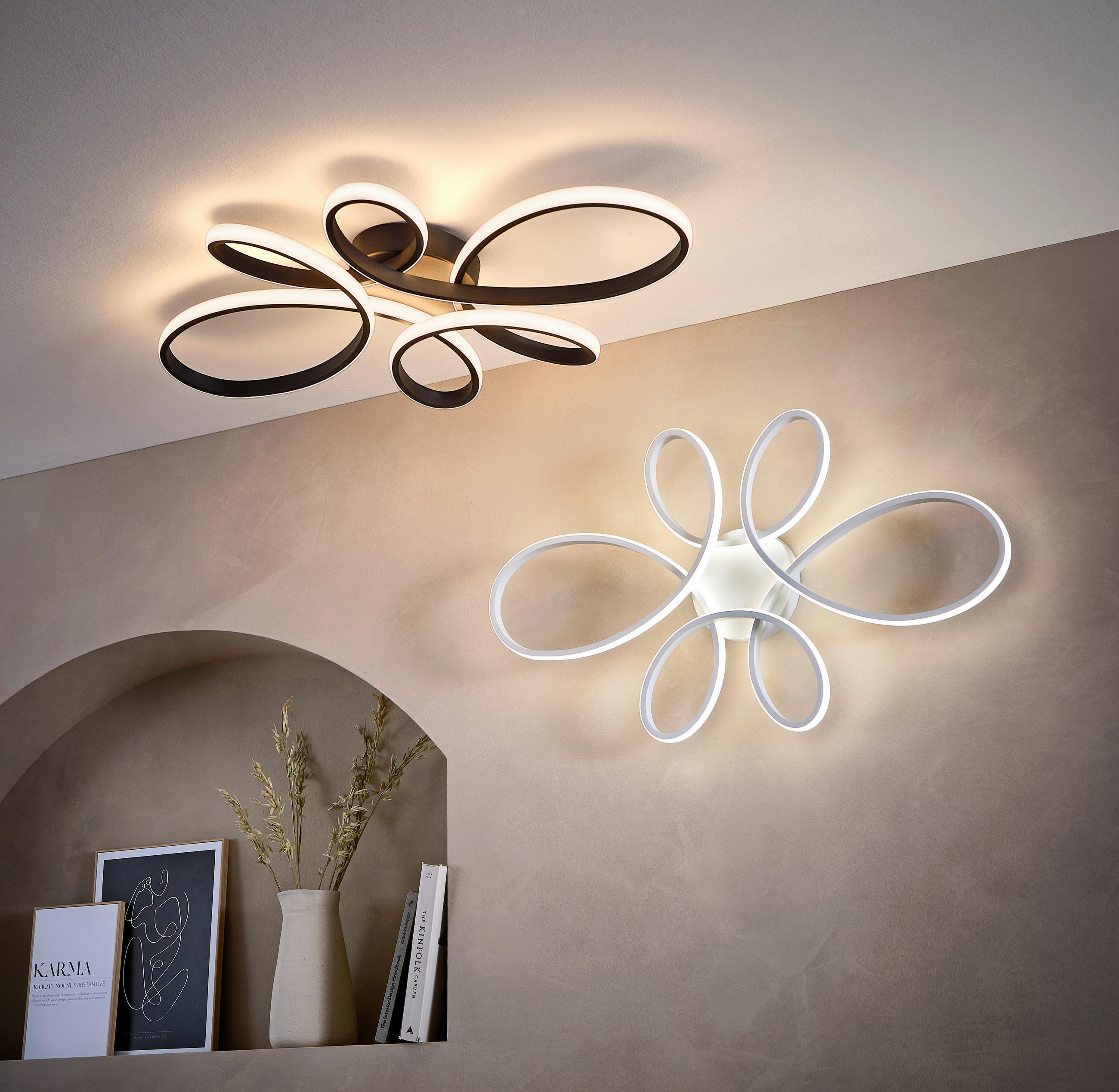 LED-DECKENLEUCHTE    83/7,5/45,5 cm  - Weiss, Konventionell, Kunststoff/Metall (83/7,5/45,5cm) - Trio Leuchten