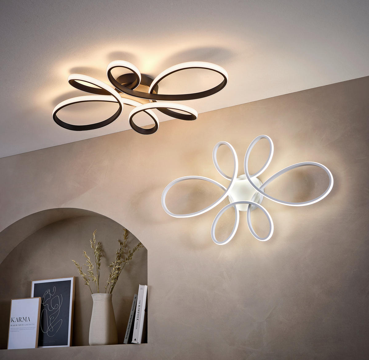 LED-DECKENLEUCHTE 83/7,5/45,5 cm   - Weiß, KONVENTIONELL, Kunststoff/Metall (83/7,5/45,5cm) - Trio Leuchten