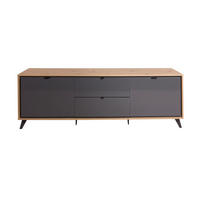 TV-ELEMENT  - Moderno, kovina/umetna masa (182,8/63,4/40,7cm) - Carryhome