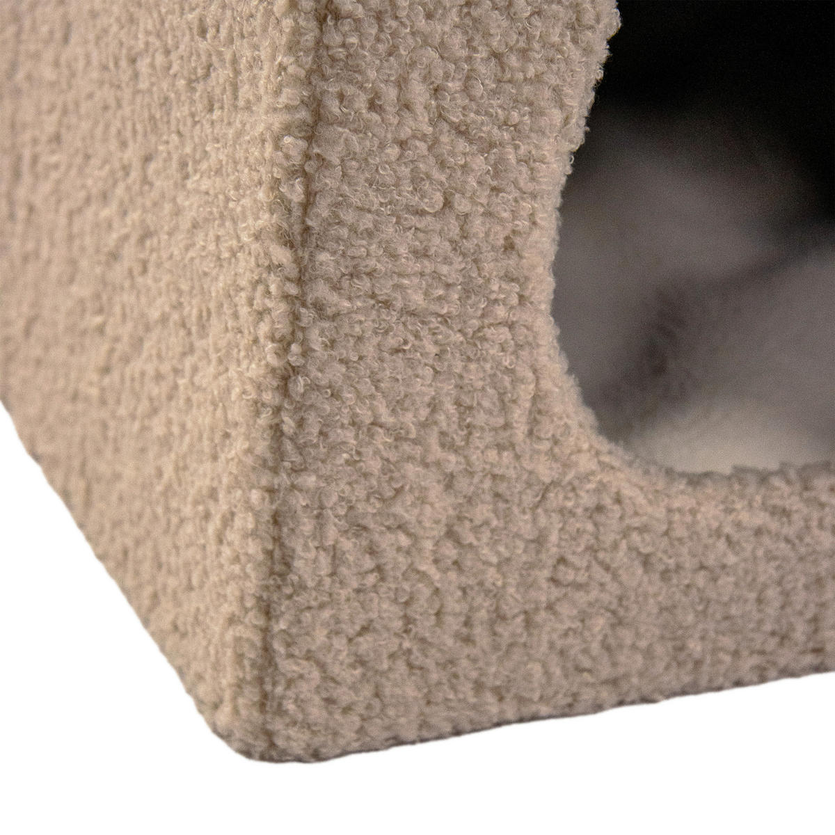 TIERHAUS - Beige, MODERN, Textil (40/44/40cm) - MID.YOU