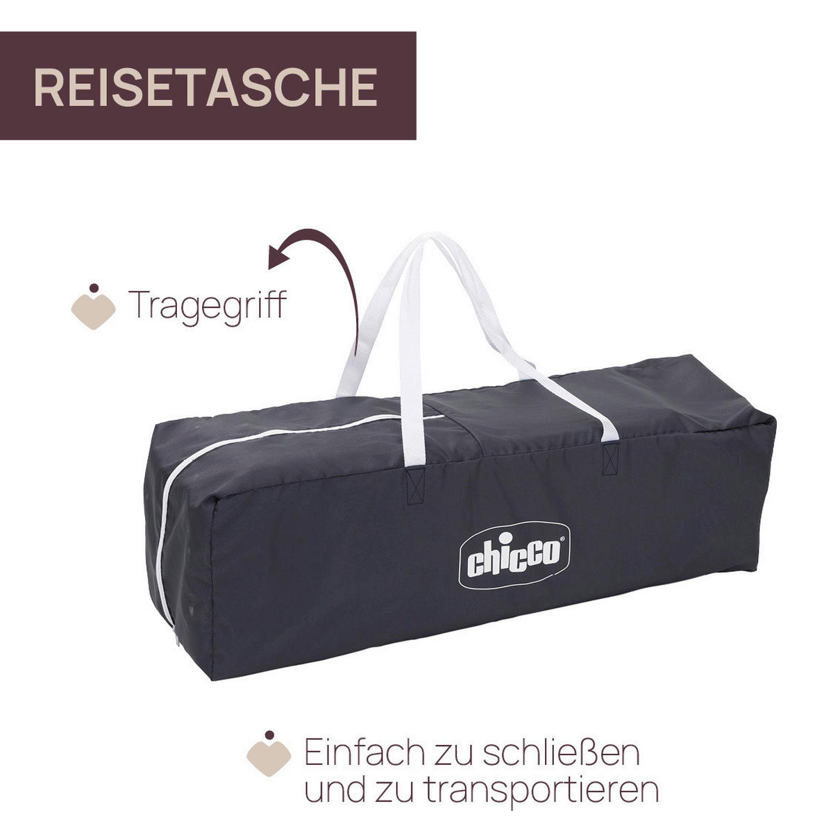 REISEBETT Good Night Blau  - Blau, Basics (128/76/68cm) - Chicco