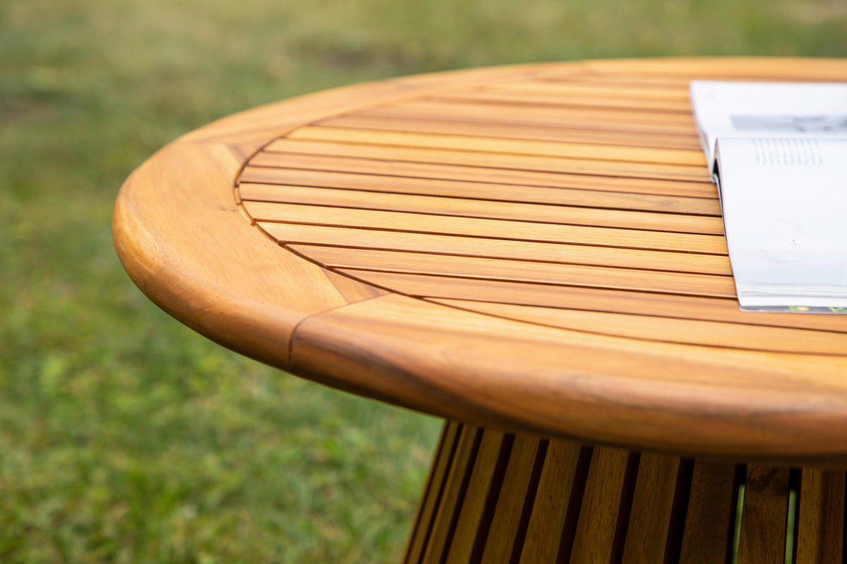 UTEBORD trä nej  - naturfärgad, Modern, trä (70/40cm) - Gardenson