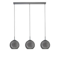 HÄNGLAMPA Balls 86/20/150 cm  - kromfärg, Klassisk, metall/glas (86/20/150cm)