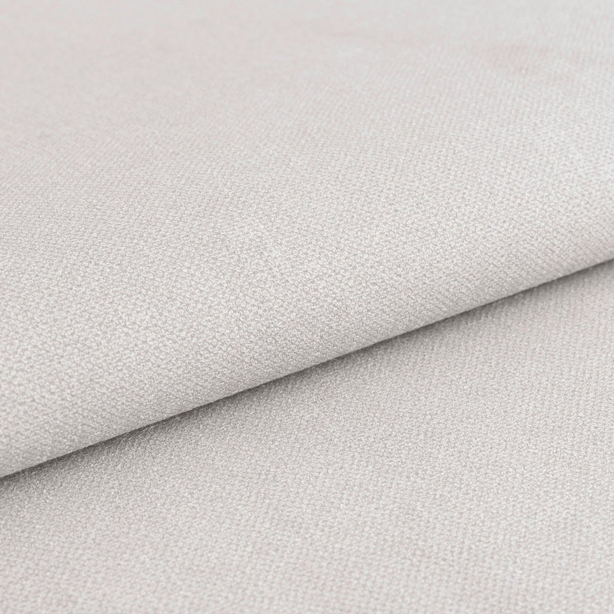 ECKSOFA TURIN Creme Mikrofaser, Struktur Rückenkissen, Bettkasten  - Creme/Schwarz, Trend, Textil/Metall (239/160cm) - MID.YOU