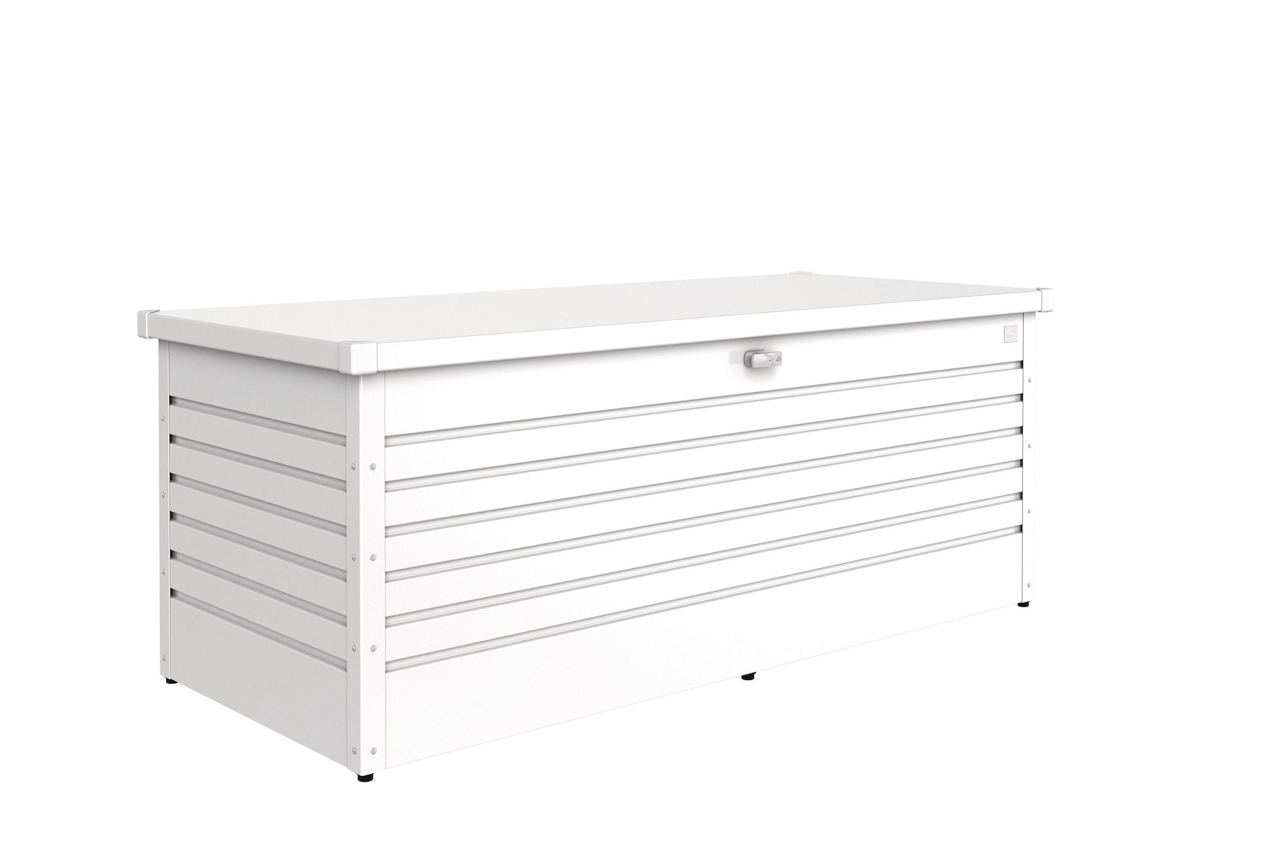 KISSENBOX - Weiss, Basics, Metall (181/71/79cm)
