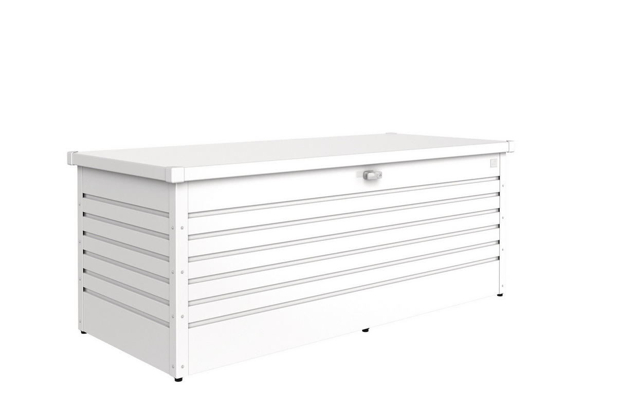KISSENBOX - Weiss, Basics, Metall (181/71/79cm)