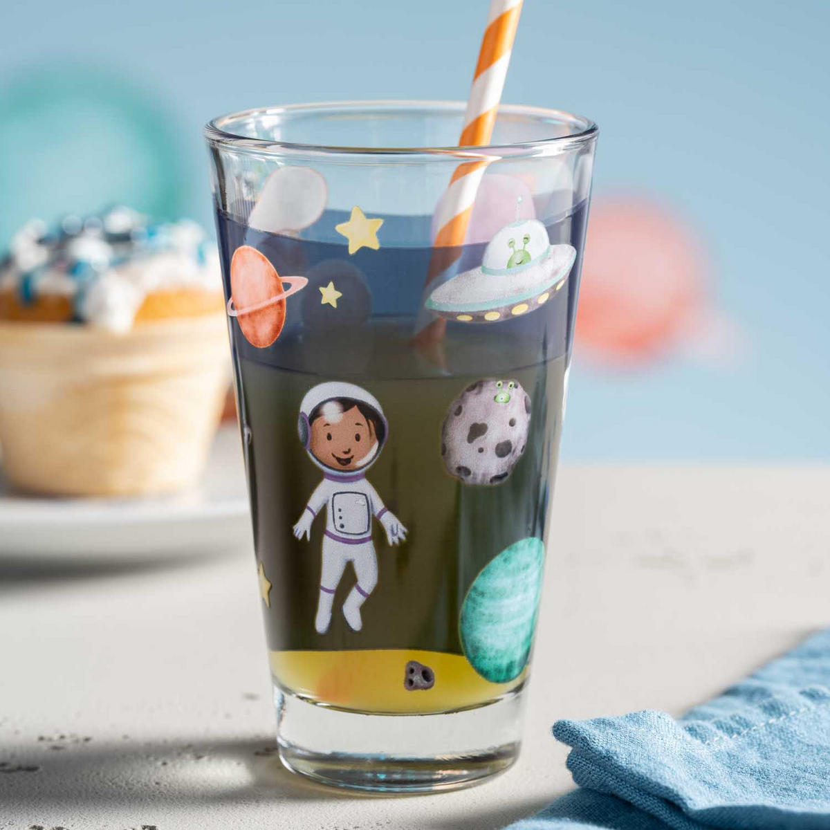 KINDER-GLÄSERSET Bambini Aventura 6-teilig  - Trend, Glas (8/13,20/8cm) - Leonardo