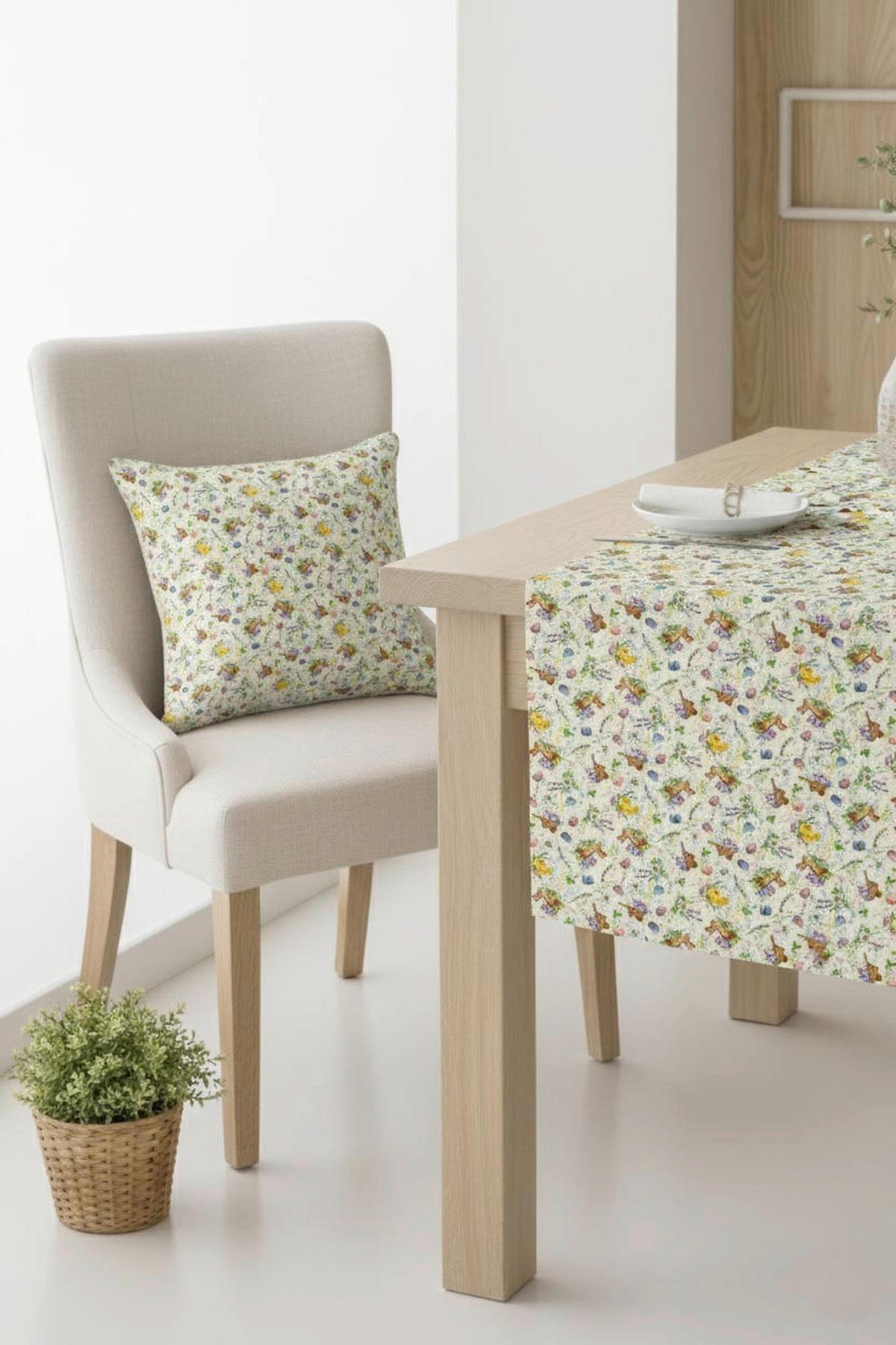 NADSTOLNJAK 50/180 cm    - višebojna, Osnovno, tekstil (50/180cm) - Novel