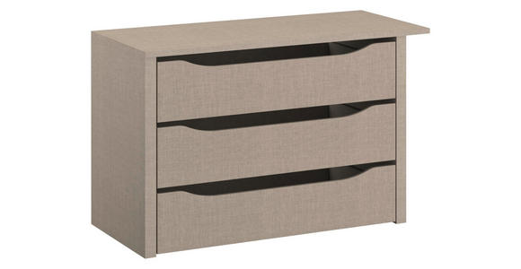 SCHUBKASTENEINSATZ 88/57/45 cm Grau  - Grau, Holzwerkstoff (88/57/45cm) - Carryhome