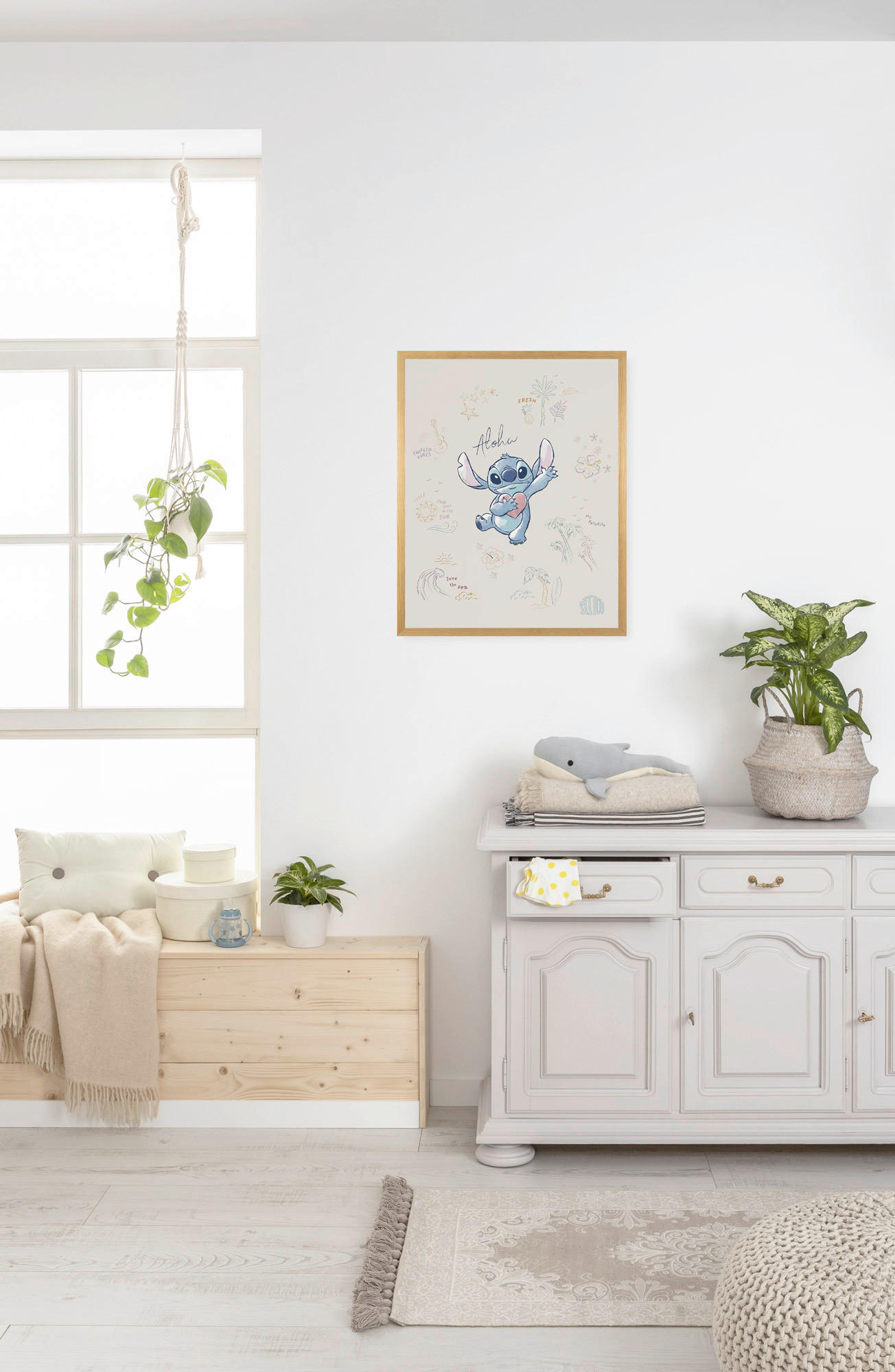 KINDERBILD - Blau/Creme, Basics, Papier (40/50cm) - Disney
