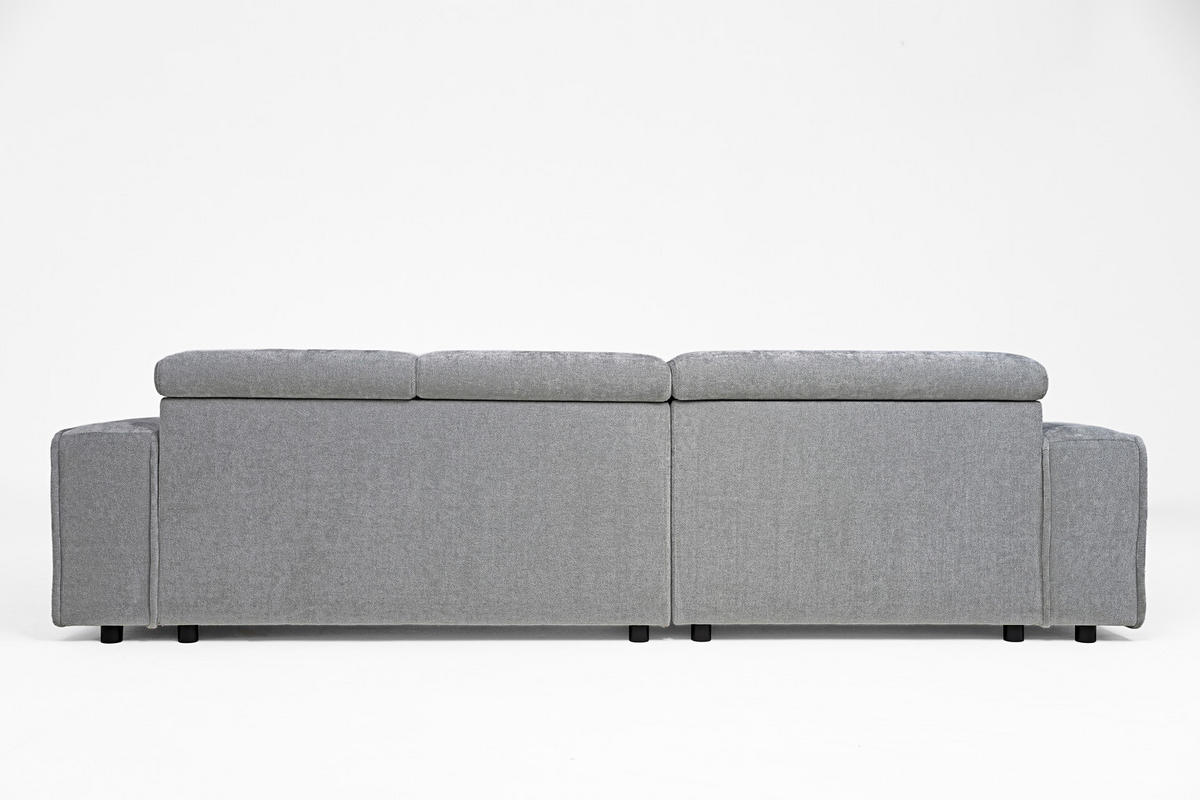 Colțar, textil, măsliniu - negru/măsliniu, Modern, plastic/textil (170/76-99/280cm) - Welnova