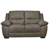 2-SITZER mit elektr.Funktion in Webstoff Braun, Greige  - Wengefarben/Greige, Konventionell, Holz/Textil (173/96/99cm) - Livetastic