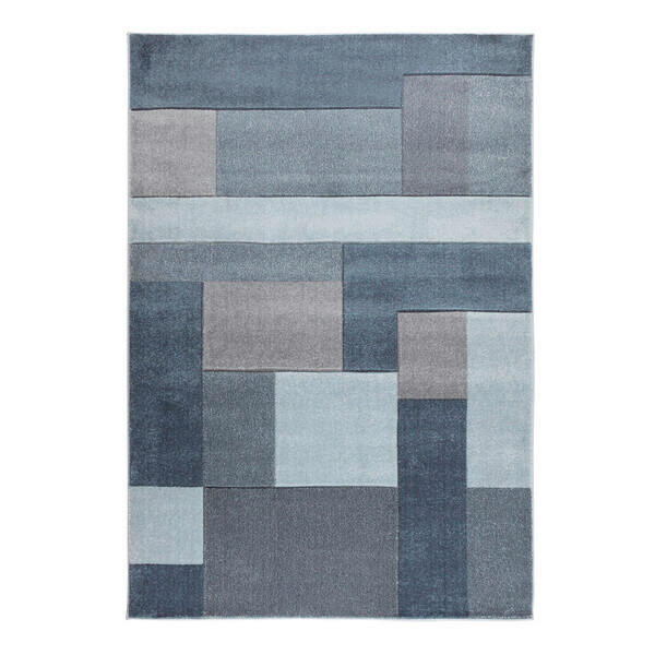 WEBTEPPICH 200/290 cm COSMOS Blau  - Blau, KONVENTIONELL, Textil (200/290cm)