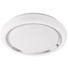 LED-DECKENLEUCHTE - Chromfarben/Weiß, Basics, Kunststoff/Metall (34/8,5/cm) LED-DECKENLEUCHTE - Chromfarben/Weiß, Basics, Kunststoff/Metall (34/8,5/cm)