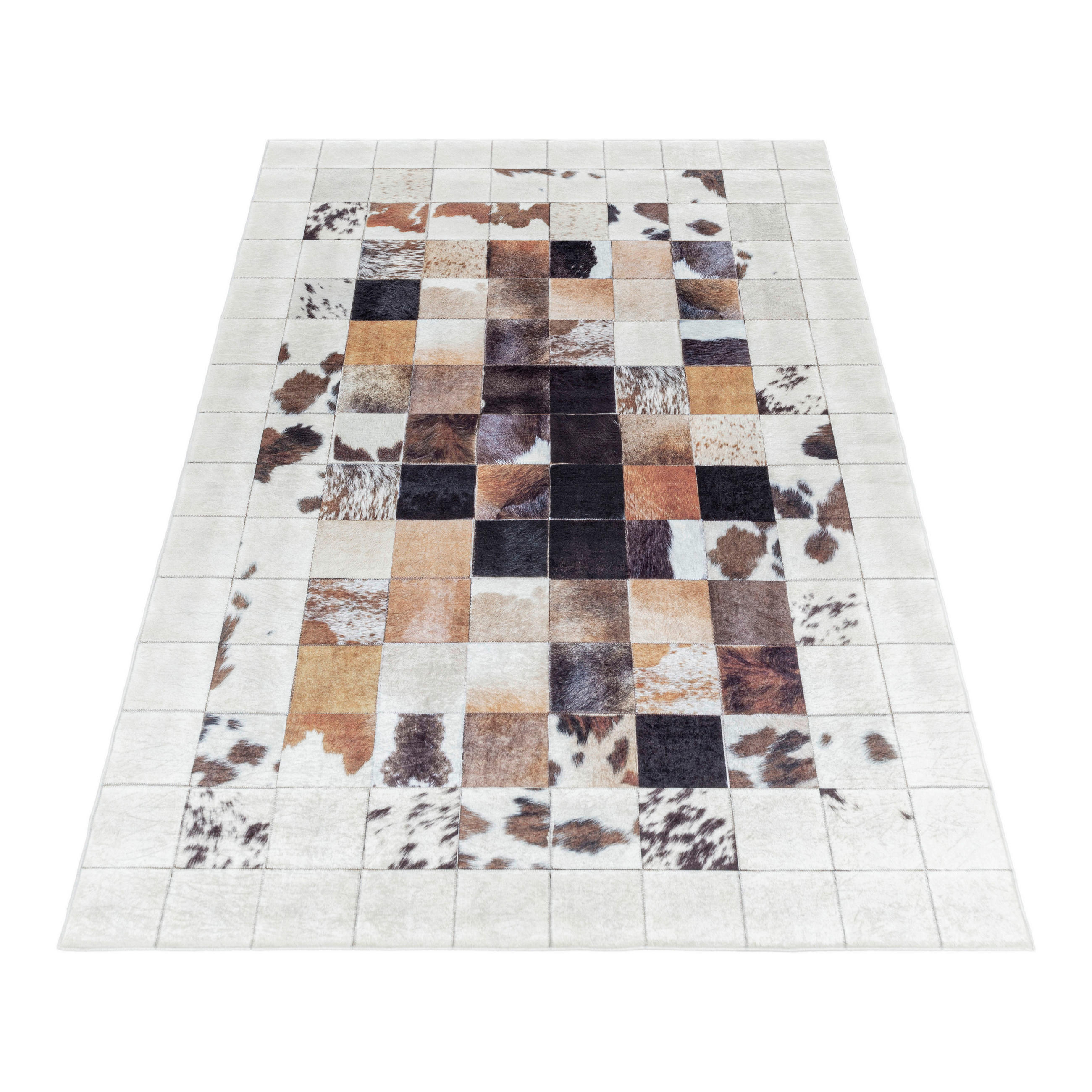 FLACHWEBETEPPICH 140/200 cm Fiesta Creme  - Creme, Design, Leder/Textil (140/200cm) - Novel