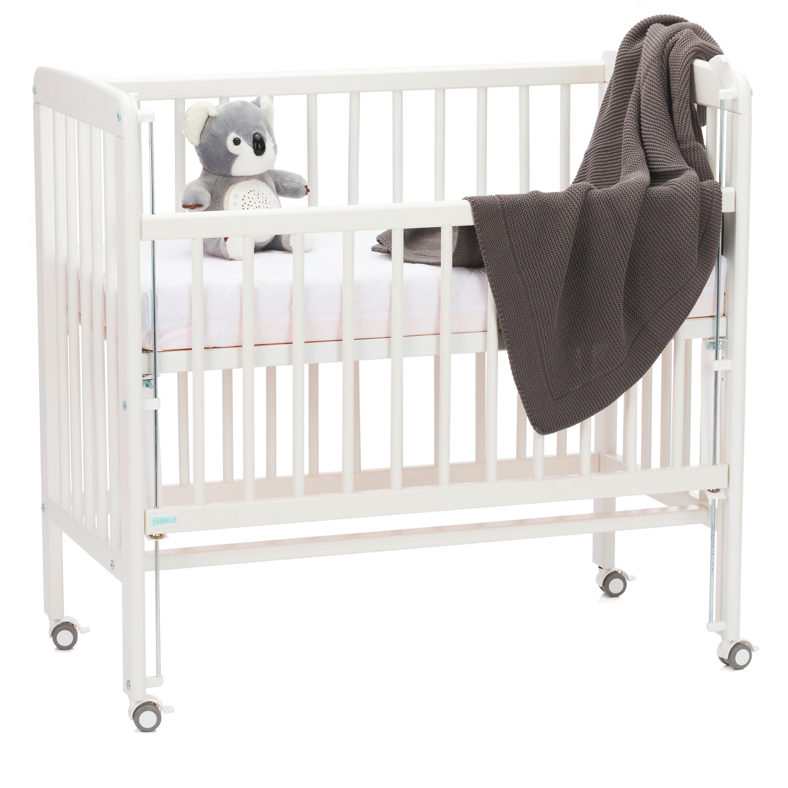 BABYDECKE 80/100 cm  - Grau, Basics, Textil (80/100cm) - Fillikid