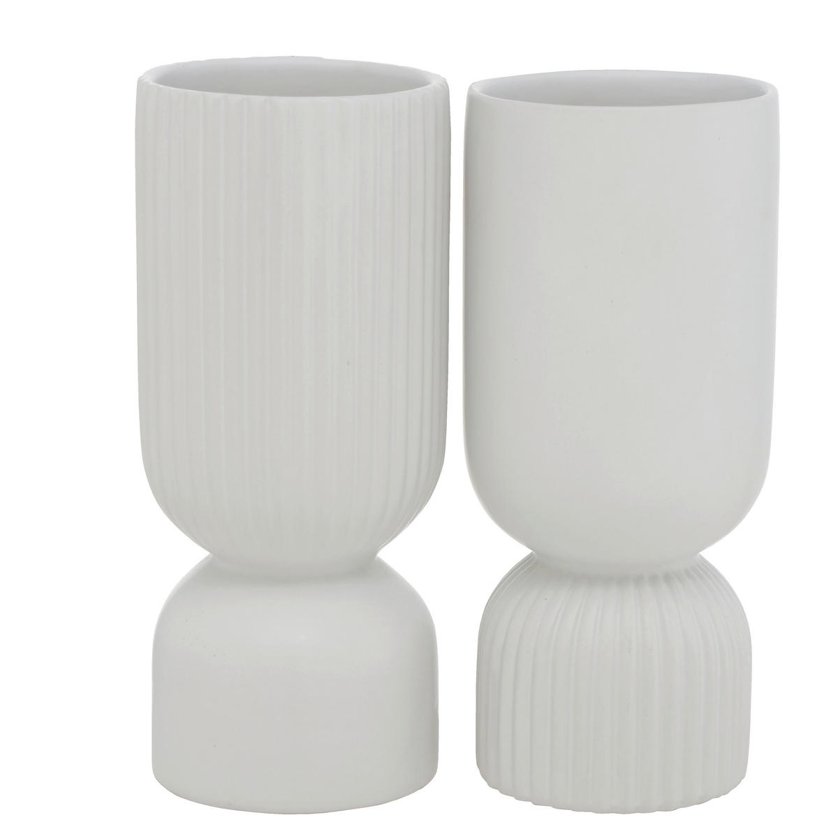 VASE 23 cm  - Weiss, Basics, Keramik (10/23cm) - Ambia Home