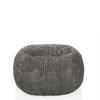 SITZSACK Cord Grau  - Grau, MODERN, Textil (90/50/57cm) - MID.YOU